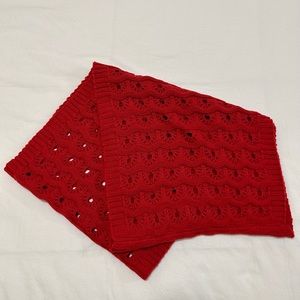 Woven infinity scarf